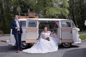 Wedding campervan Ullesthorpe Court