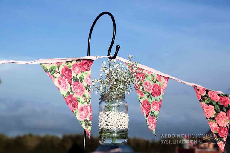 Cattows Farm wedding bunting