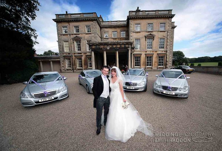 Prestwold Hall wedding cars