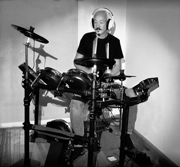 Bill drumming