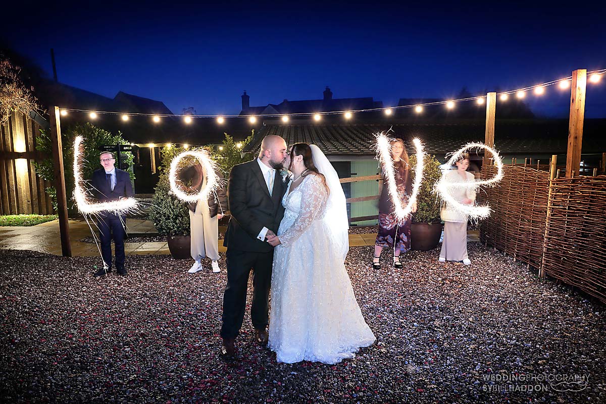 Wedding Sparklers Leicester