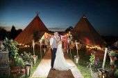 Leicester wedding rain