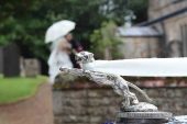 Leicester wedding rain