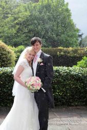 Leicester wedding rain