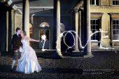 Prestwold Hall wedding sparklers