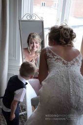 bridal prep Leicester wedding photography bridal prep