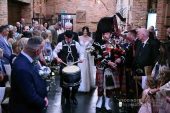 Donington Park Farmhouse wedding ceremony 1