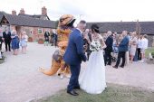 Donington Park Farmhouse wedding drinks