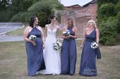 Donington Park Farmhouse wedding bridesmaids