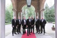 Kilworth House wedding, groom and groomsmen