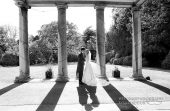 Prestwold Hall wedding bride and groom