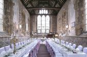 Rothley Court wedding breakfast chapel photo