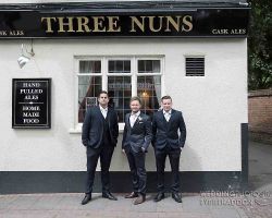 All Saints with Holy Trinity Church Loughborough wedding the groomsmen in the pub before the wedding All Saints with Holy Trinity Church Loughborough wedding the groomsmen in the pub before the wedding