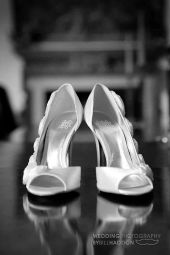 Sutton Bonington Hall wedding shoes bridal prep