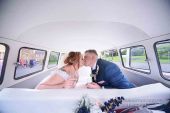 Brooksby Hall wedding camper van