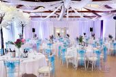 Brooksby Hall wedding breakfast