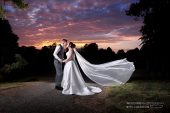 Brooksby Hall at Sunset