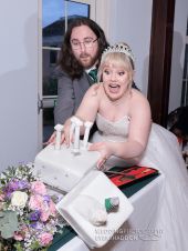 Brooksby Hall wedding cake