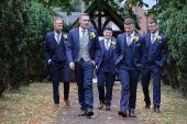 Groom walk to Church photo