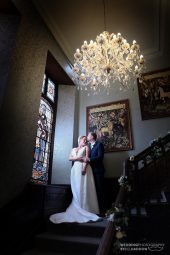 Rothley Court wedding Staircase 1 2025